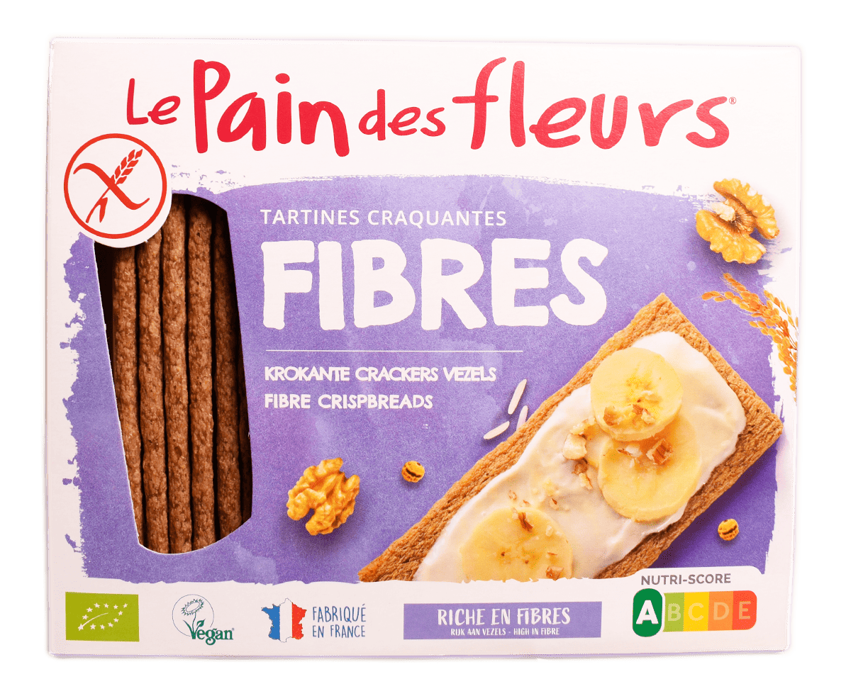 Fiberknäckebröd, eko - 150 g