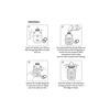 Haakaa Happii Bear Silicone Milk Storage Bag - 260 ml - Grey - 5 st