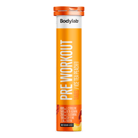Bodylab Pre Workout Tabs Ice Tea Peach - 20 st