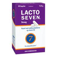Lacto Seven Strong Varuprov (Utgår  30-09-26) - 30 tabl.