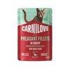 Carnilove Cat Pouch våtfoder med fasan och hallonblad - 85 g