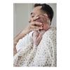 Oh, Poppy! Holly Muslin Swaddles - Fresh Vanilla/Forest Green - 2 st