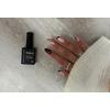 Nailura Gel Polish 136 - Midnight Black Brown - 10 ml