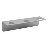 Meraki Flaskhållare med 3 hål - Borstad Silverfinish