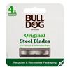 Bulldog Original Steel Blade rakblad - 4 st