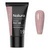 Nailura Poly Gel 19 - Magenta Glitter - 30 g