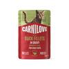 Carnilove Cat Pouch våtfoder anka & kattgräs - 85 g