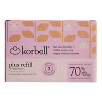 Refill till Korbell PLUS Blöjhink - 3 pack