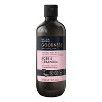 Baylis & Harding Goodness Rose & Geranium Body Wash - 500 ml