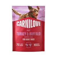 Carnilove Pouch Pate våtfoder med nötkött & rosenblad - 300 g