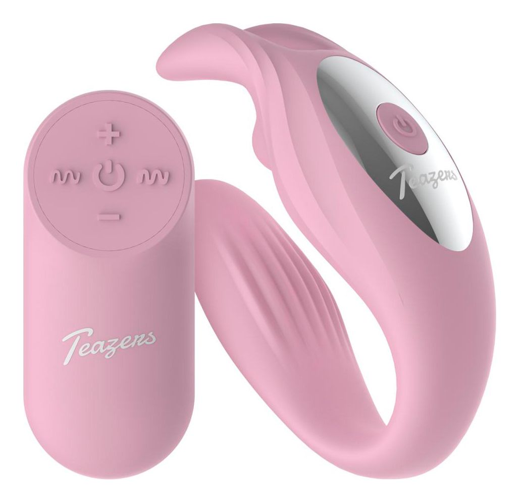Couples Vibrator with Tickling Ears