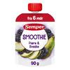 Semper Fruktsmoothie Päron & Katrinplommon 6 mån+ - 90 g