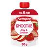 Semper Sommar Smoothie  Äpple & Jordgubb 6 mån - 90 g