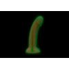 EasyToys Glow in the Dark Dildo - Candy Swirl 19 cm