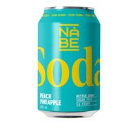 Nåbe Soda Pink Peach Pineapple - 330 ml