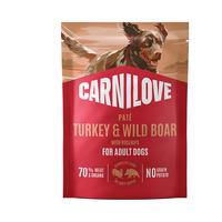 Carnilove Pouch Pate våtfoder vildsvin & nypon - 300 g