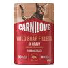 Carnilove Cat Pouch våtfoder vildsvin med kamomill - 85 g