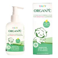 Organyc Baby Sensitive Body Wash & Shampoo - 250 ml
