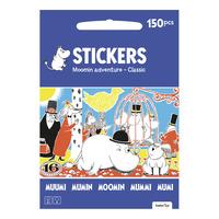 Moomin Mumintrollen - Klistermärken - Äventyr