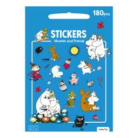 Moomin Mumintrollen - Klistermärken - Mumin och vänner