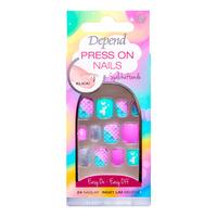 Depend Press On Nails - Mermaid - 1 set