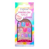 Depend Press On Nails - Unicorn - 1 set
