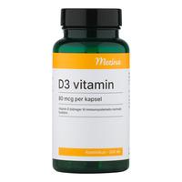 Mezina D3-vitamin 80 mcg - 200 kapslar