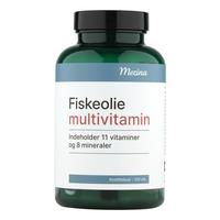 Mezina Fiskeolja + Multivitamin - 120 kapslar