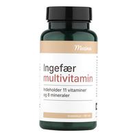 Mezina Ingefær + Multivitamin - 180 tabletter