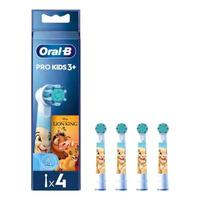 Oral-B Pro Kids 3+ Lejonkungen Borsthuvuden - 4 st