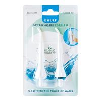 Ekulf PowerFlosser Cordless Standard Nozzle Tip - 2 st