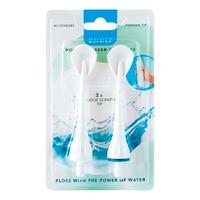 Ekulf PowerFlosser Cordless Tongue Scraper Tip - 2 st