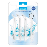 Ekulf PowerFlosser Cordless Premium Refill - 4 st