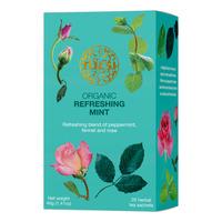 Tulsi Refreshing Mint Te, eko - 20 påsar