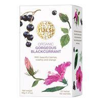 Tulsi Gorgeous Blackcurrant Te, eko - 20 påsar