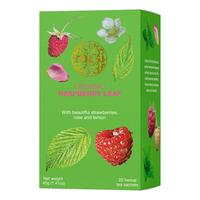Tulsi Raspberry Leaf Te, eko - 20 påsar