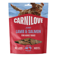 Carnilove Jerky Lamb with Salmon Fillet - 100 g