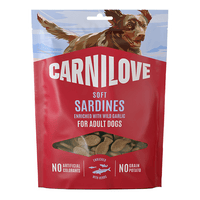 Carnilove Semi Moist Snack, Sardiness & Garlic - 200 g