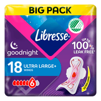 Libresse Ultra Night Wing Big Pack - 18 st