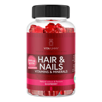 VitaYummy Hair & Nails Raspberry - 60 st
