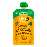 Ella´s Kitchen Pumpa, Broccoli & Majs, 6 mån., eko - 120 g
