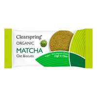 Clearspring Havrekex Matcha, eko - 40 g