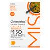 Clearspring Miso Soup Paste - Ingefära & Gurkmeja, eko - 4x15 g