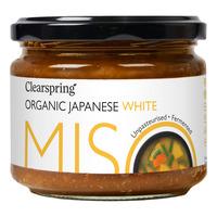 Clearspring Miso White - Opastöriserad, eko - 270 g