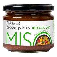 Clearspring Miso - Brown Rice (Reducerat Salt) - Opastöriserad, eko - 270 g