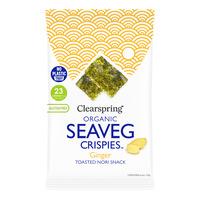 Clearspring Seaveg Crispies Ingefära (Tångchips), eko - 4 g