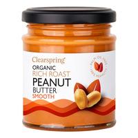 Clearspring Peanutbutter Creamy, eko - 170 g