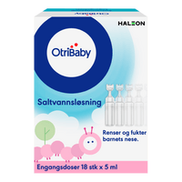 Otribaby Saltvattenlösning - 18x5 ml