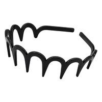 Gillian Jones Zig Zag Diadem - Svart