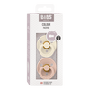BIBS Colour Latex Strl. 1 - Ivory/Blush - 2 st